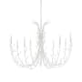 Visual Comfort Silva 12 Light 48" Wide Candle Style Chandelier Plaster White