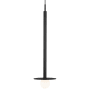 Visual Comfort Nodes 8" Wide Mini Pendant Midnight Black