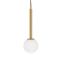 Visual Comfort Nodes 18" Wide Pendant Burnished Brass
