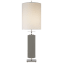 Visual Comfort Beekman 37" Table Lamp by kate spade NEW YORK Grey