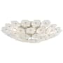 Visual Comfort Leighton 6 Light 26" Wide Semi-Flush Bowl Ceiling Fixture Polished Nickel