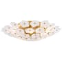 Visual Comfort Leighton 6 Light 26" Wide Semi-Flush Bowl Ceiling Fixture Soft Brass