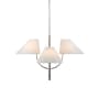 Visual Comfort Kinsley 4 Light 34" Wide Chandelier Polished Nickel