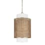 Visual Comfort Sawyer 15" Wide LED Pendant by Kate Spade New York Blonde Rattan
