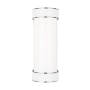 Visual Comfort Monroe 12" Tall LED Bath Bar Polished Nickel