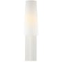 Visual Comfort Blocco 53" Tall Column Floor Lamp with Linen Shade Soft Linen