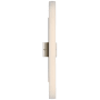 Visual Comfort Precision 4" Wide LED Bath Bar Polished Nickel
