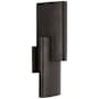 Visual Comfort Lotura 16" Tall LED Wall Sconce Museum Black