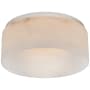 Visual Comfort Otto 12" Wide LED Flush Mount Ceiling Fixture Polished Nickel