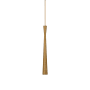 Visual Comfort Utopia 3" Wide LED Mini Pendant Gild
