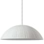 Visual Comfort Utopia 18" Wide LED Pendant Plaster White