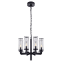 Visual Comfort Liaison 20" Chandelier with Crackle Glass by Kelly Wearstler Bronze