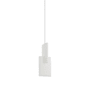 Visual Comfort Lotura 8" Wide LED Mini Pendant Museum White