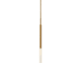 Visual Comfort Rousseau 5" Wide LED Mini Pendant Antique-Burnished Brass
