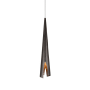 Visual Comfort Piel 4" Wide LED Mini Pendant Bronze