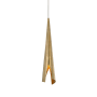 Visual Comfort Piel 5" Wide LED Mini Pendant Antique-Burnished Brass