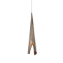 Visual Comfort Piel 5" Wide LED Mini Pendant Pewter