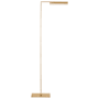 Visual Comfort Linea 42" Tall LED Accent Floor Lamp Hand Rubbed Antique Brass