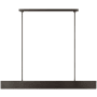 Visual Comfort Pench 54" Wide LED Linear Chandelier Dark Bronze