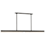 Visual Comfort Linea 60" Wide LED Linear Chandelier Bronze