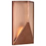 Visual Comfort Punto 16" Tall LED Outdoor Wall Sconce Natural Copper
