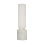 Visual Comfort Volver 10" Tall Buffet Table Lamp White Marble