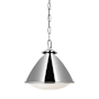 Visual Comfort Hayward 13" Wide Pendant Polished Nickel
