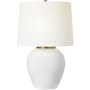 Visual Comfort Lilian 27" Tall Vase Table Lamp New White