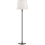 Visual Comfort Grayson 27" Tall Buffet Floor Lamp Aged Iron