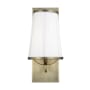 Visual Comfort Esther 13" Tall Bathroom Sconce Time Worn Brass