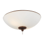 Visual Comfort 12" Wide2 Light LED Ceiling Fan Lighting Kit Roman Bronze