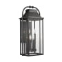 Visual Comfort Wellsworth 4 Light 27" Tall Outdoor Wall Sconce Antique Bronze