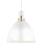 Visual Comfort Brynne 15" Wide LED Pendant Flat White