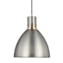 Visual Comfort Brynne 15" Wide LED Pendant Satin Nickel