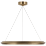 Visual Comfort Encircle 28" Wide LED Ring Chandelier Natural Brass