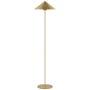 Visual Comfort Orsay 55" Tall LED Torchiere Floor Lamp Hand-Rubbed Antique Brass