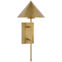 Visual Comfort Orsay 17" Tall LED Wall Sconce Hand-Rubbed Antique Brass