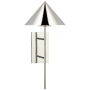 Visual Comfort Orsay 17" Tall LED Wall Sconce Polished Nickel