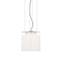 Visual Comfort Elias 13" Wide Pendant Polished Nickel / White Glass