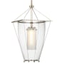 Visual Comfort Ovalle 9" Wide Mini Pendant Antique Nickel