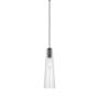 Visual Comfort Osvaldo 5" Wide Mini Pendant Bronze / Clear Glass