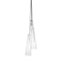 Polished Nickel / Clear Glass