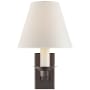 Visual Comfort Evans 10" Tall Wall Sconce Bronze