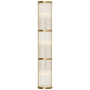 Visual Comfort Allen 3 Light 6" Wide Bath Bar Natural Brass