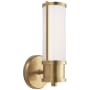 Visual Comfort Lichfield 11" Tall Bathroom Sconce Natural Brass