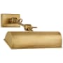 Visual Comfort Anette 9" Wide Picture Light Natural Brass