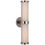 Visual Comfort Ranier 2 Light 4" Wide LED Bath Bar Polished Nickel