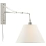 Visual Comfort Brompton 19" Tall Wall Sconce Polished Nickel