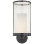 Visual Comfort Modern 13" Tall Bathroom Sconce Bronze