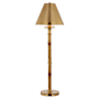 Visual Comfort Dalfern 27" Tall Accent Desk Lamp Waxed Bamboo / Natural Brass / Natural Brass